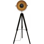 Lampadaire tr�pied lahti m�tal noir h156cm - atmosphera cr�ateur dint�rieur