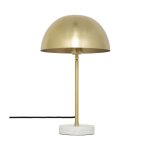 Lampe lilio dor� h46cm - atmosphera createur dinterieur