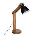 Lampe arc cuba pin noir h56cm - atmosphera createur dinterieur