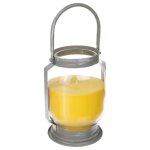 Lanterne bougie parfum�e citronnelle 1kg - atmosphera cr�ateur dint�rieur