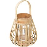 Lanterne rania en rotin 14x16cm - atmosphera createur dinterieur