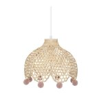 Suspension week end � la campagne h. 22cm bambou - atmosphera createur dinterieur