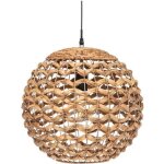 Suspension sand fibre naturelle d38cm - atmosphera cr�ateur dint�rieur