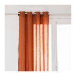 Rideau linah rose terracotta 130x260cm - atmosphera createur dinterieur