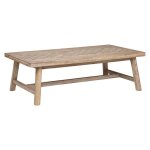 Atmosphera - table basse aeris en bois - beige
