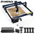 Atomstack a10 pro graveur laser graver hors ligne de sortie 10w machine de d�coupe pour verre bois + ...