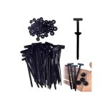 Attache - c�ble universelle en nylon - zor� - robuste - autobloquante - r�sistante aux uv - 100 pi�ces ...