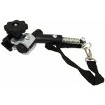 Attache remorque vlo - fixation base avec molette - noir - pour enfants - vlo loisir