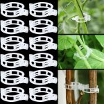 Attache tomates clips 200pcs clips de support pour plantes tuteur plante grimpante clips de vigne pour ...