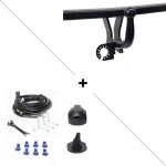 Attelage citron c3 (01 / 02 - 08 / 05) col de cygne + faisceau universel 7 broches - auto - hak