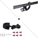 Attelage opel zafira (04 / 99 - 08 / 05) col de cygne + faisceau universel 7 broches