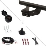 Attelage renault trafic ii (07 / 01 - 08 / 14) standard + faisceau universel 7 broches utilitaire - auto ...