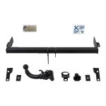 Attelage rotule d�montable auto - hak + faisceau trail - tec universel 7 broches - nissan pixo