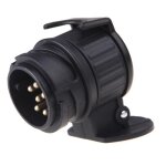 Attelage tirol 13 � 7 broches adaptateur remorque 12v attelage remorquage caravane camion �lectrique ...