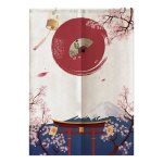 Atyhao rideau de porte demi - rideau style japonais porte diviseur pour chambre denfants cuisine boutique ... Atyhao rideau de porte demi - rideau style japonais porte diviseur pour chambre denfants cuisine boutique ...