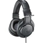 Casque studio - audio technica - ath - m20x - circum - aural - suppresseur de bruit actif - noir