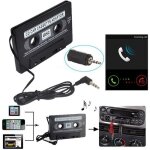Audio aux voiture cassette ruban adaptateur convertisseur 3. 5 mm noir Audio aux voiture cassette ruban adaptateur convertisseur 3. 5 mm noir