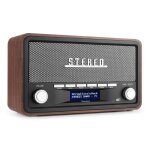 Radio dab + portable - audizio - foggia - 50 w - fonction rveil - streaming bluetooth