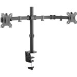 Double bras de moniteur audizio mad20 - pour écrans de 13 à 32 pouces - réglable - dissimulez les câbles ... Double bras de moniteur audizio mad20 - pour écrans de 13 à 32 pouces - réglable - dissimulez les câbles ...