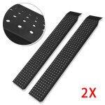 Aufun 1 paire de rampes de chargement antidrapantes pour moto atv quad car rampe de chargement max. ...