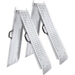 Rampes de chargement - aufun - lot de 2 - capacité 400 kg - largeur 225 cm Rampes de chargement - aufun - lot de 2 - capacité 400 kg - largeur 225 cm