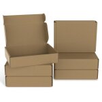 Aufun lot de 20 bo�tes aux lettres maxi bo�tes dexp�dition bo�tes plates en carton pliables pour colis ...