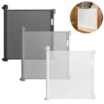 Aufun barrire de scurit de 0  180 cm porte rtractable pour bb et animaux domestiques (87 x 180 ...