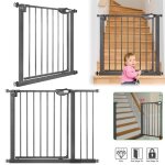 Aufun barrire de scurit porte et escalier fixation par pression pour espace de 105 - 115 cm pour animaux ...