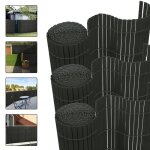 Aufun brise - vue en pvc tapis de brise - vue pour balcon jardin terrasse 180x300cm anthracite