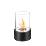 Aufun cheminée de table au bioéthanol avec petites pierres décoratives pour décoration de table de jardin ... Aufun cheminée de table au bioéthanol avec petites pierres décoratives pour décoration de table de jardin ...