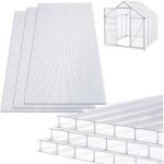 Plaque polycarbonate - aufun - 4mm - résistant aux uv - 605x121 cm - 1025 m² Plaque polycarbonate - aufun - 4mm - résistant aux uv - 605x121 cm - 1025 m²
