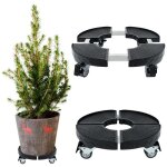 Aufun porte plante a roulettes Ø 39 - 52 mm réglable pour pot de fleur pied de parasol capacité de charge ... Aufun porte plante a roulettes Ø 39 - 52 mm réglable pour pot de fleur pied de parasol capacité de charge ...