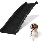 Rampe pour chiens - aufun - pliable - antidrapante - charge max 90 kg - plastique