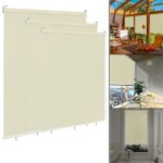 Aufun stores ext�rieur r�fl�chissante occultant enrouleur enrouleurs balcon vertical pare - vue pour ...