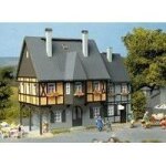 Maquette - auhagen - maison rue de la gare n�1 - �chelle 1 / 87 - d�tails r�alistes - mod�le en plastique ...