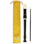 Aulos 17020 - flte  bec soprano modle 205 - marron et blanc