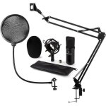 Kit de microphone - electronic star - auna cm001b - micro condensateur - protection pop - perchette micro ...