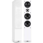 Auna linie - 600 - wh - paire d?enceintes colonne passives 3 voies avec 2 subwoofers 6. 5 140w rms - ...