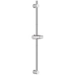 Auralum max barre de douche r�glable inox chrom�e 90 cm - support coulissant 20?85 cm