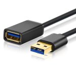 Cble rallonge usb 3. 0 - autech - 1m - 5gbps - mle a vers femelle a - rsistant et durable