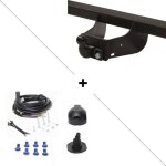 Attelage ford transit connect / tourneo connect (07 / 02 - 03 / 09) standard + faisceau universel 7 broches ...