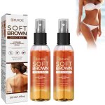 Autobronzants pour le corps et visage - spray bronzant professionnel - 30ml * 2 - formule nourrissante ...