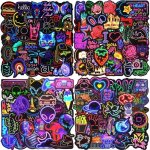 Autocollant 200 pcs cool neon stickers imperméables vinyle autocollant jolie autocollant pour adultes ... Autocollant 200 pcs cool neon stickers imperméables vinyle autocollant jolie autocollant pour adultes ...