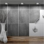 Autocollants pour carreaux 20x25 cm film autocollant pour carrelage de salle de bains et de d�cor concr�tement ...