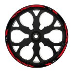 Autocollant de jante rc pour yamaha mt - 07 / tracer 700 rouge