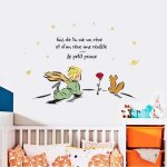 Autocollant mural le petit prince stickers muraux citations ?d�coration murale p�pini�re chambre b�b� ...