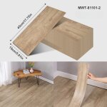 Autocollant de sol �pais en grain de bois ciment industriel vinyle pvc autocollant de sol carrelage imperm�abl ...