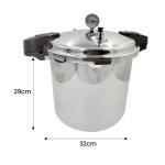 Autocuiseur 23l grande capacit� - en aluminium - soupape de s�curit� anti - explosion 10psi - compatible ...