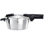 Autocuiseur - fissler - vitaquick premium - 35 l - acier inoxydable - 2 niveaux de cuisson