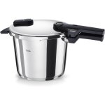 Autocuiseur - fissler - vitaquick - 6 litres - acier inoxydable - 2 niveaux de cuisson